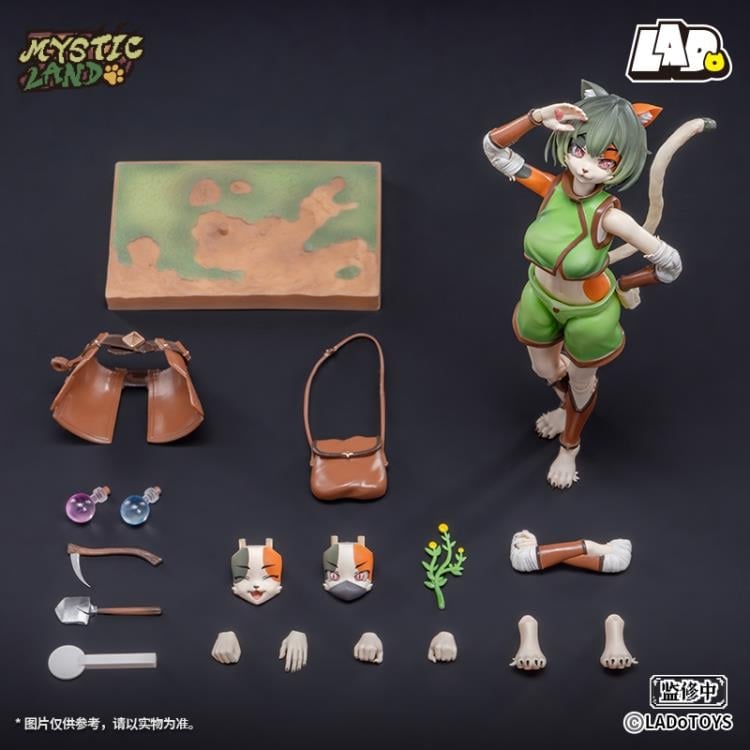 Mystic Land Tonia (Herbalist Ver.) 1/12 Scale Action Figure Gallery Image 13