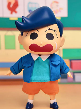 Crayon Shin-chan QQ Bouncy Series Touru Kazama Action Figure