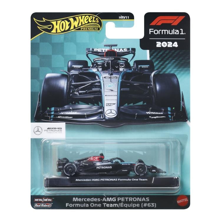 Hot Wheels Premium Formula 1 2024 Race Mix 3 Set of 6 Models Gallery Image 14