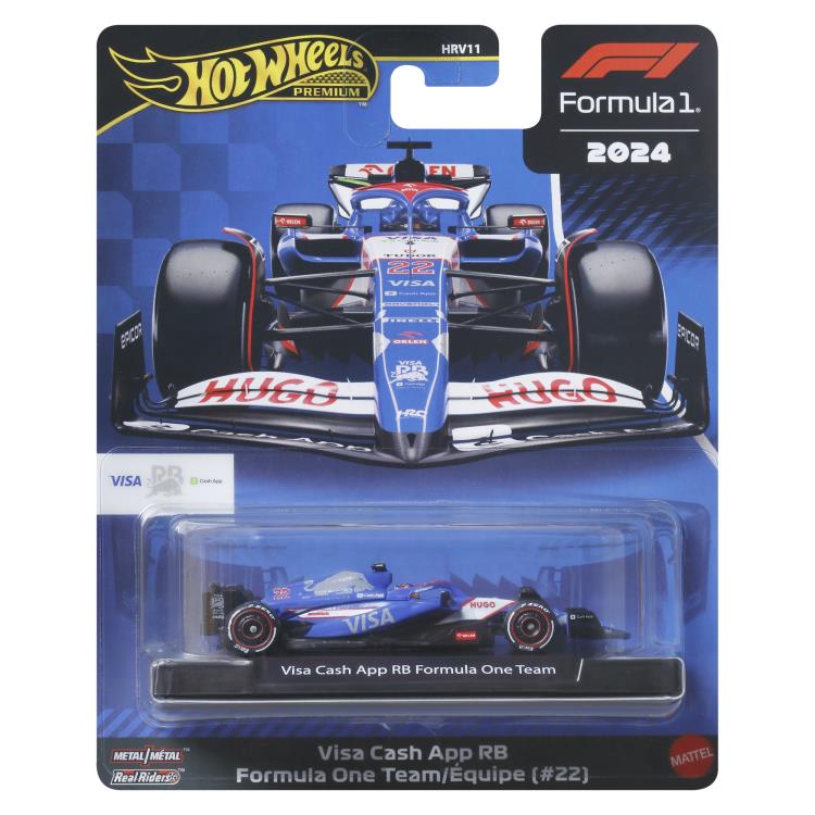Hot Wheels Premium Formula 1 2024 Race Mix 3 Set of 6 Models Gallery Image 8