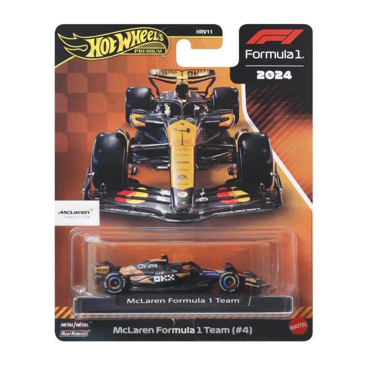 Hot Wheels Premium Formula 1 2024 Race Mix 3 Set of 6 Models Gallery Image 4