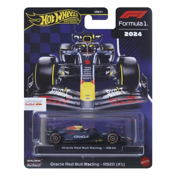 Hot Wheels Premium Formula 1 2024 Race Mix 3 Set of 6 Models Gallery Image 6