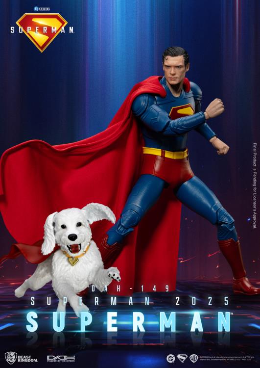 Superman (2025) Dynamic 8ction Heroes DAH-149 Superman Action Figure Gallery Image 6