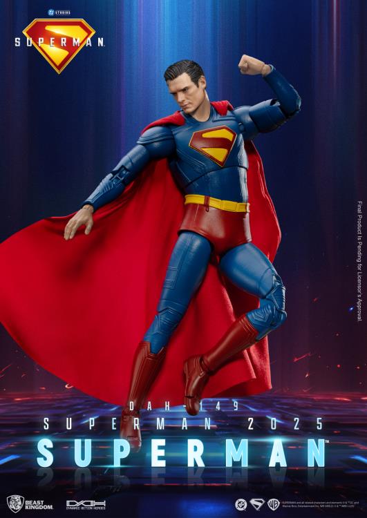 Superman (2025) Dynamic 8ction Heroes DAH-149 Superman Action Figure Gallery Image 4