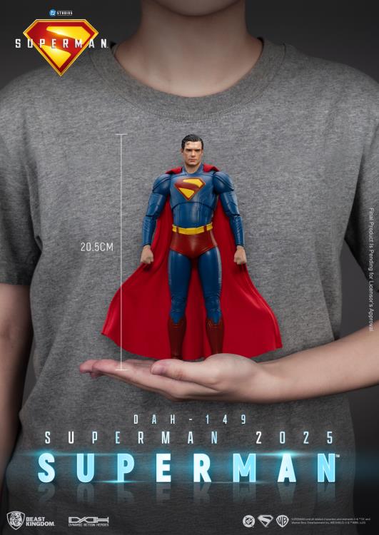 Superman (2025) Dynamic 8ction Heroes DAH-149 Superman Action Figure Gallery Image 11