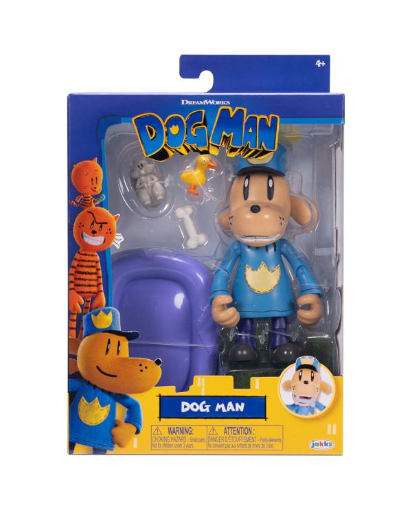 Dog Man Wave 2 Dog Man 5-Inch Scale Action Figure