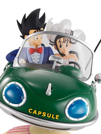 Hubbishハビッシュ☆コージーラグランセット Dragon Ball Ichibansho Goku & Chichi (Snap Collection 2) Figure