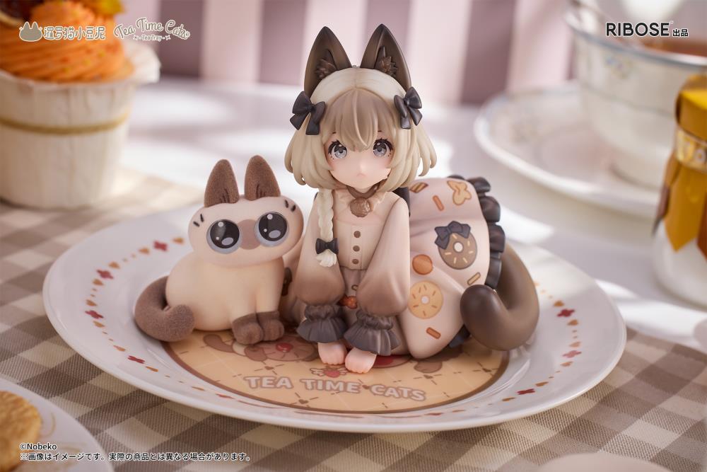 Decorated Life Collection Tea Time Cats x Siamese Cat Azuki-san