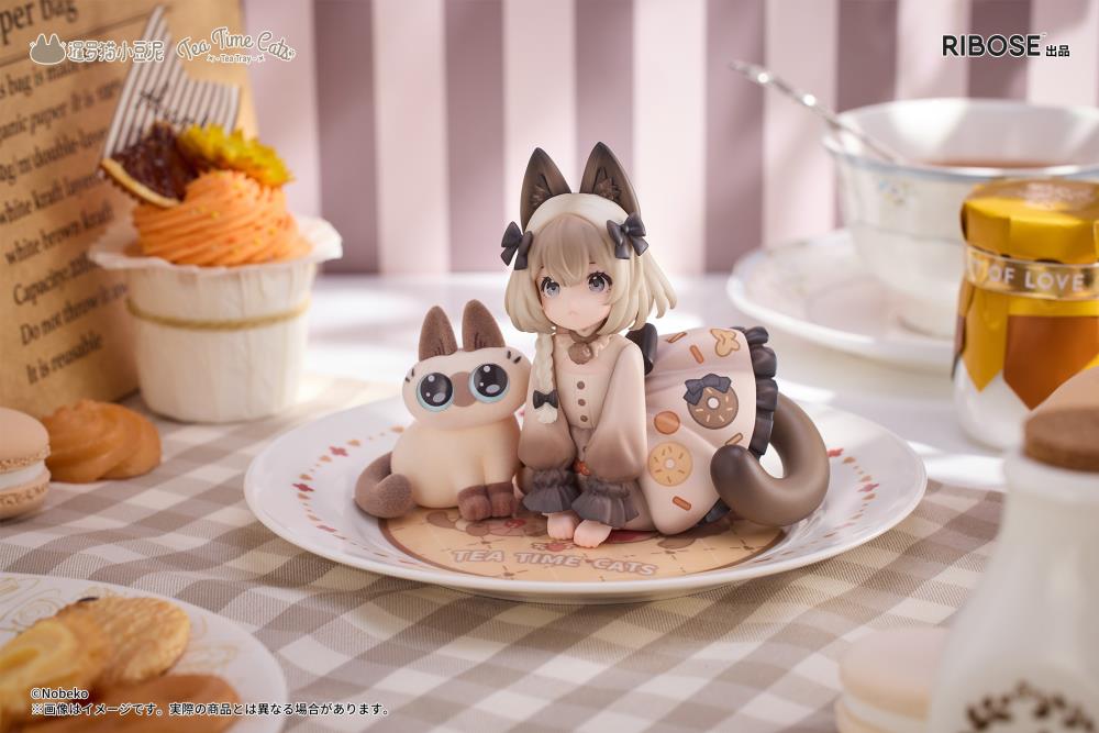 Decorated Life Collection Tea Time Cats x Siamese Cat Azuki-san