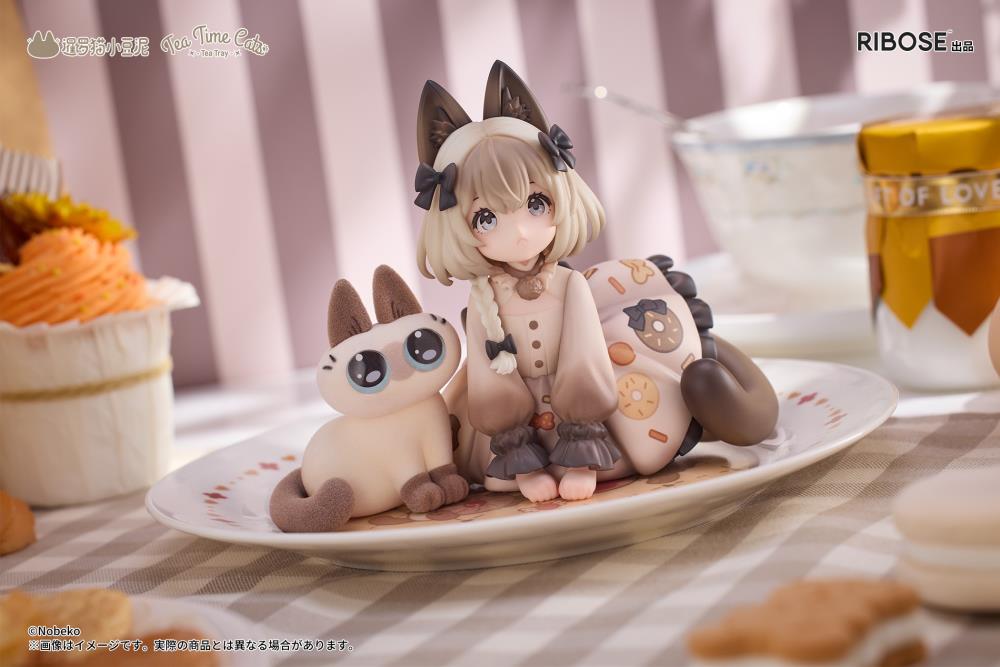 Decorated Life Collection Tea Time Cats x Siamese Cat Azuki-san