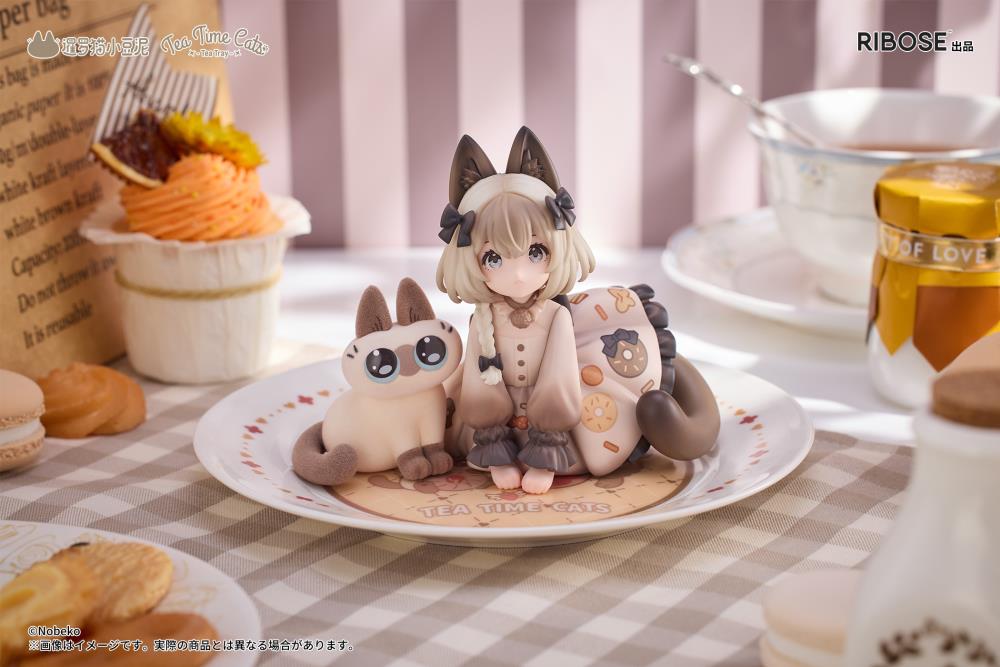 Decorated Life Collection Tea Time Cats x Siamese Cat Azuki-san