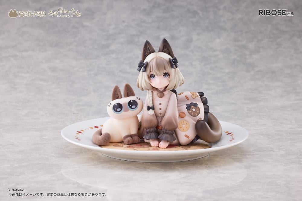 Decorated Life Collection Tea Time Cats x Siamese Cat Azuki-san