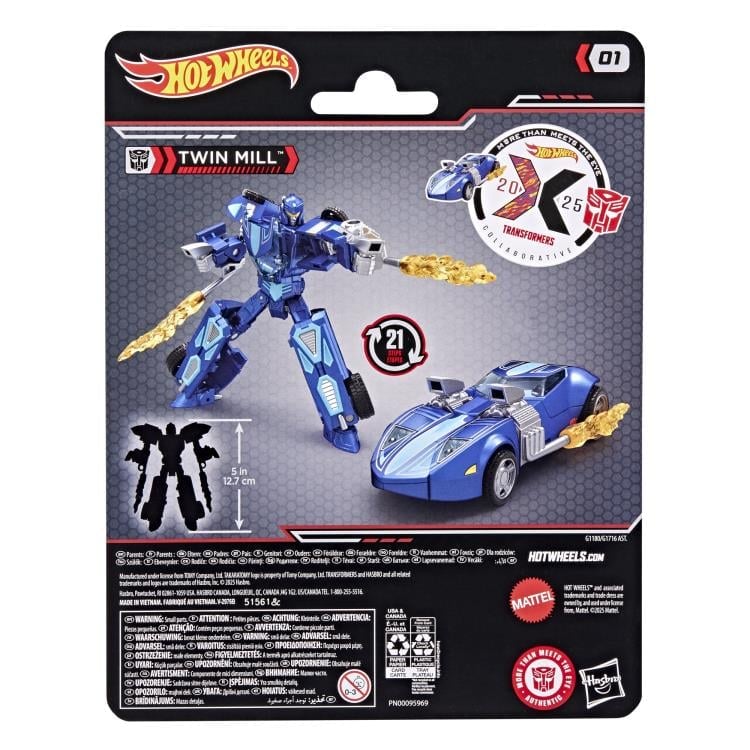 Transformers Collaborative Hot Wheels x Transformers Deluxe Class Twin Mill Gallery Image 13