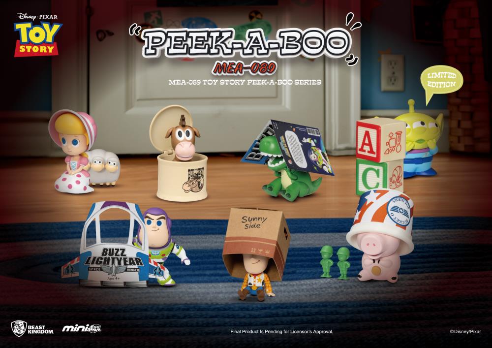 Toy Story Mini Egg Attack MEA-089 Peek-A-Boo Series Boxed Set of 6
