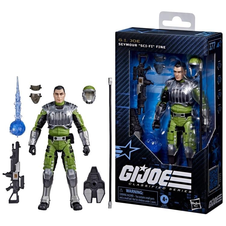 G.I. Joe Classified Series #177 Seymour “Sci-Fi” Fine Action Figure Gallery Image 5