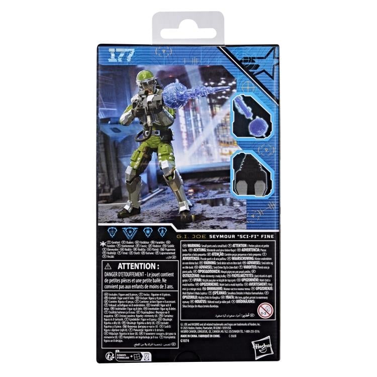 G.I. Joe Classified Series #177 Seymour “Sci-Fi” Fine Action Figure Gallery Image 7