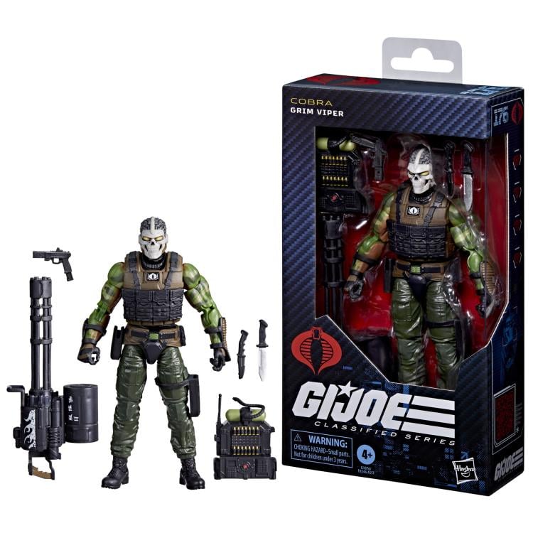G.I. Joe Classified Series #176 Cobra Grim-Viper Action Figure Gallery Image 11