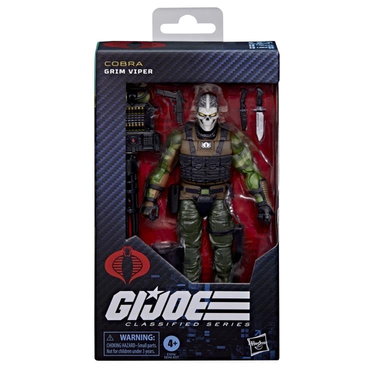 G.I. Joe Classified Series #176 Cobra Grim-Viper Action Figure Gallery Image 12