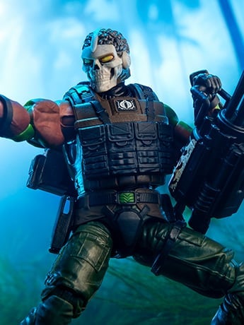 G.I. Joe Classified Series #176 Cobra Grim-Viper Action Figure Gallery Image 2