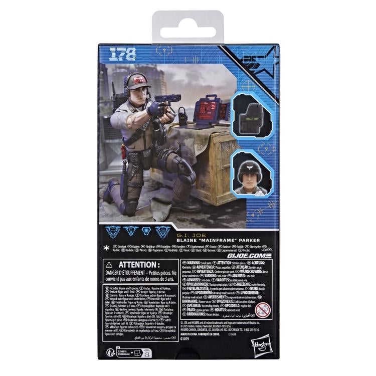 G.I. Joe Classified Series #178 Blaine “Mainframe” Parker Action Figure Gallery Image 13