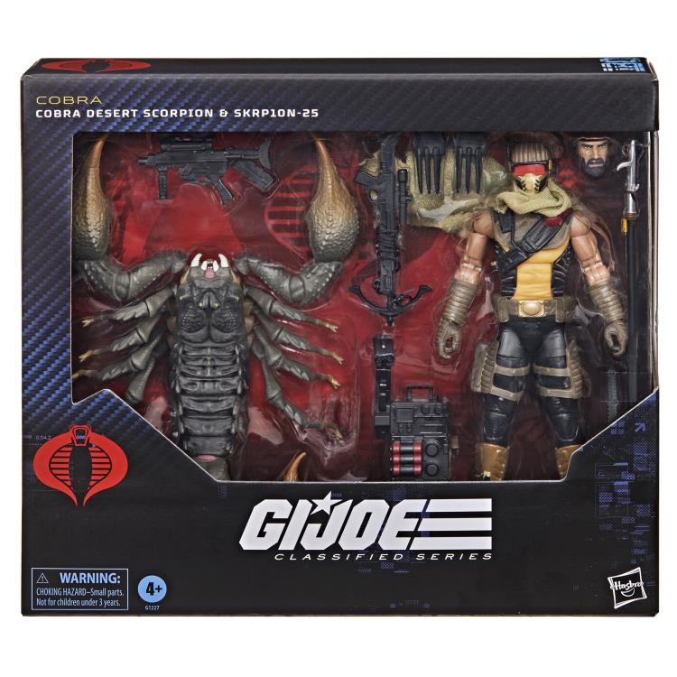 G.I. Joe Classified Series #180 Cobra Desert Scorpion & SKRP10N-25