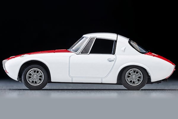 Tomica Limited Vintage TLV-215a 1965 Toyota Sports 800 (White/Red)