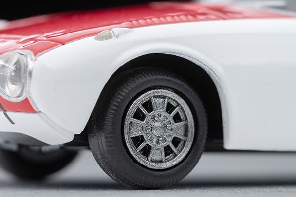 Tomica Limited Vintage TLV-215a 1965 Toyota Sports 800 (White/Red)
