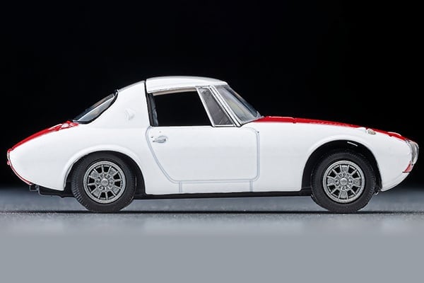 Tomica Limited Vintage TLV-215a 1965 Toyota Sports 800 (White/Red)