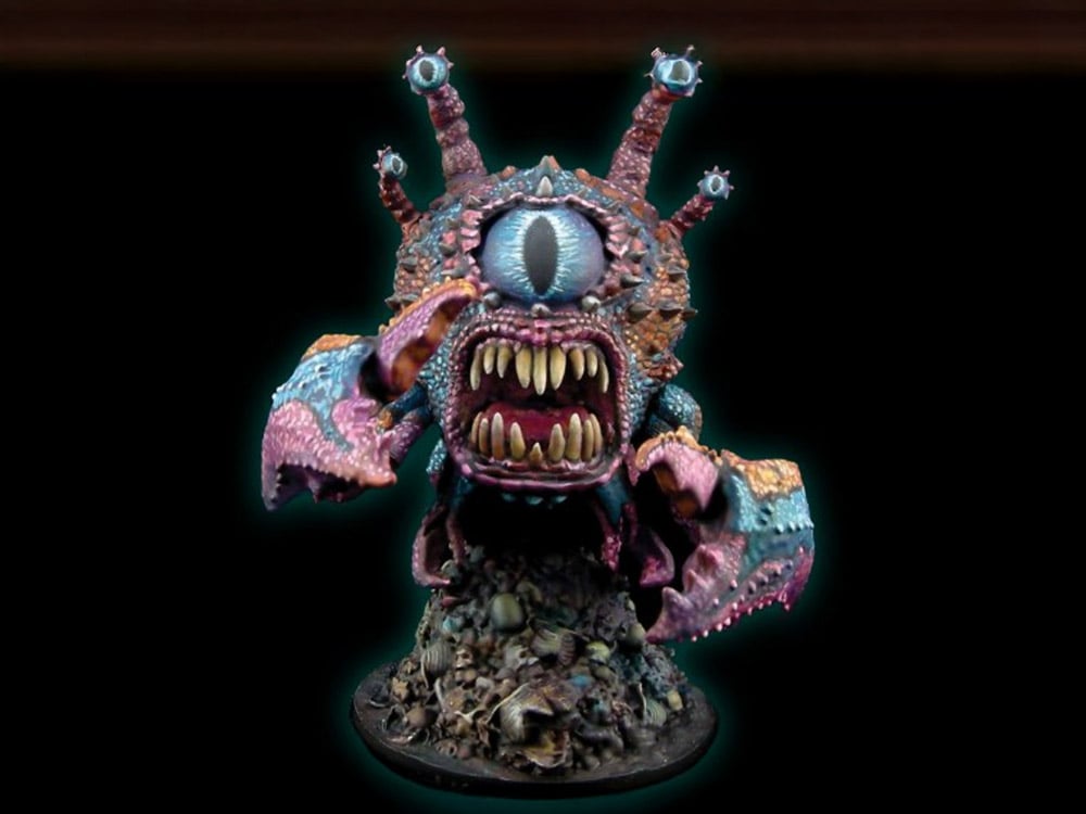 Reaper Bones Black Fathom Tyrant Deluxe Miniature Gallery Image 1
