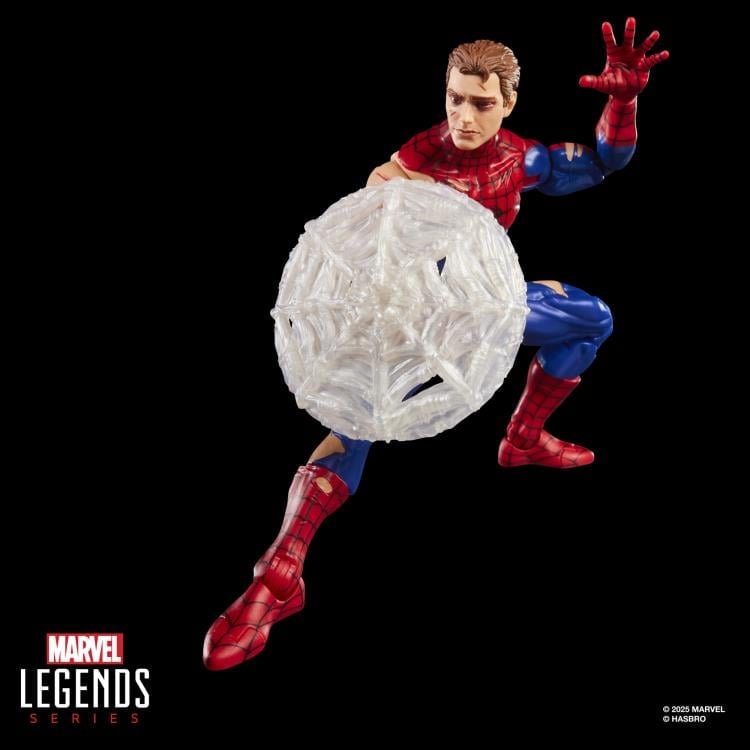 Magic The Gathering Marvel Legends Battle-Damaged Spider-Man Action Figure & Card