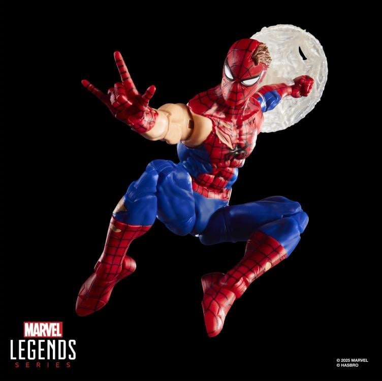 Marvel Legends Spider-Man Action Figure with Exclusive Magic: The Gathering Card Gallery Image 3