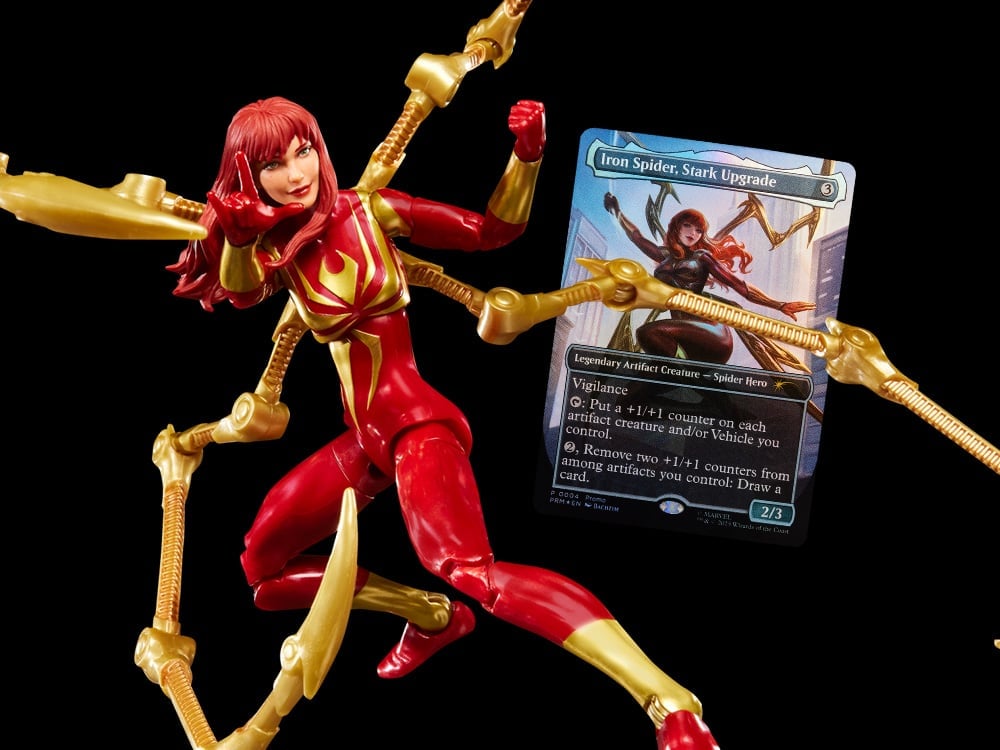 Marvel Legends Mary Jane Watson (Iron Spider) Action Figure with