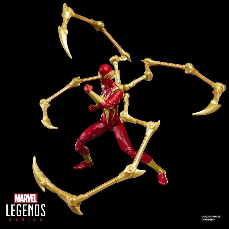 Marvel Legends Mary Jane Watson (Iron Spider) Action Figure with Exclusive Magic: The Gathering Card Gallery Image 3