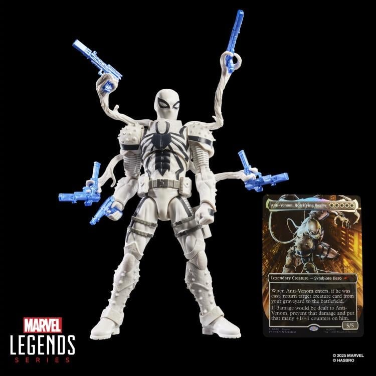 Marvel Legends Agent Anti-Venom Action Figure with Exclusive Magic: The Gathering Card Gallery Image 11