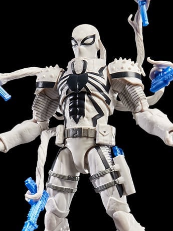 Marvel Legends Agent Anti-Venom Action Figure with Exclusive Magic: The Gathering Card Gallery Image 2