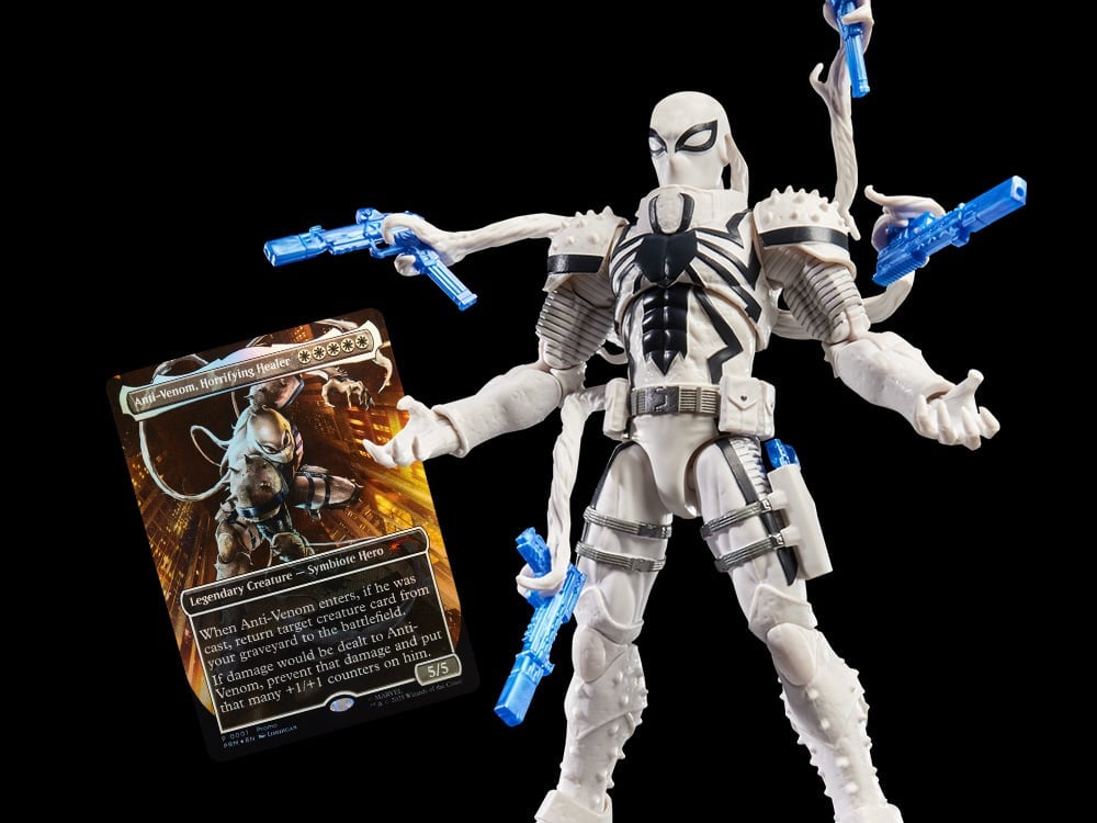 Marvel Legends Agent Anti-Venom Action Figure with Exclusive Magic