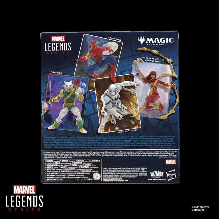 Marvel Legends Man-Wolf Action Figure with Exclusive Magic: The