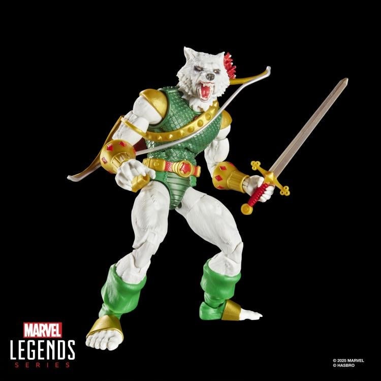 Marvel Legends Man-Wolf Action Figure with Exclusive Magic: The Gathering Card Gallery Image 5