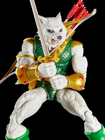 Marvel Legends Man-Wolf Action Figure with Exclusive Magic: The Gathering Card Gallery Image 2