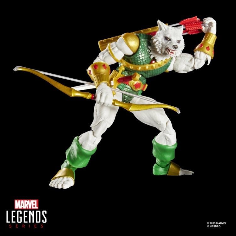Marvel Legends Man-Wolf Action Figure with Exclusive Magic: The Gathering Card Gallery Image 4