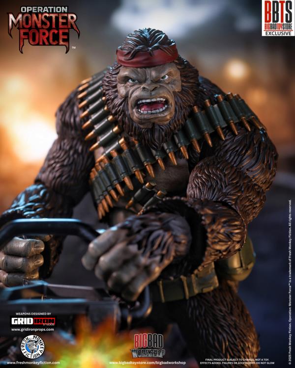 Operation: Monster Force Season 03 (Part 2) Chatsworth 1/12 Scale BBTS Exclusive Action Figure Gallery Image 9