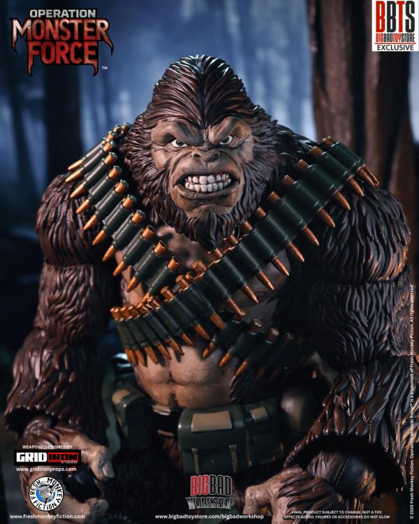 Operation: Monster Force Season 03 (Part 2) Chatsworth 1/12 Scale BBTS Exclusive Action Figure Gallery Image 11