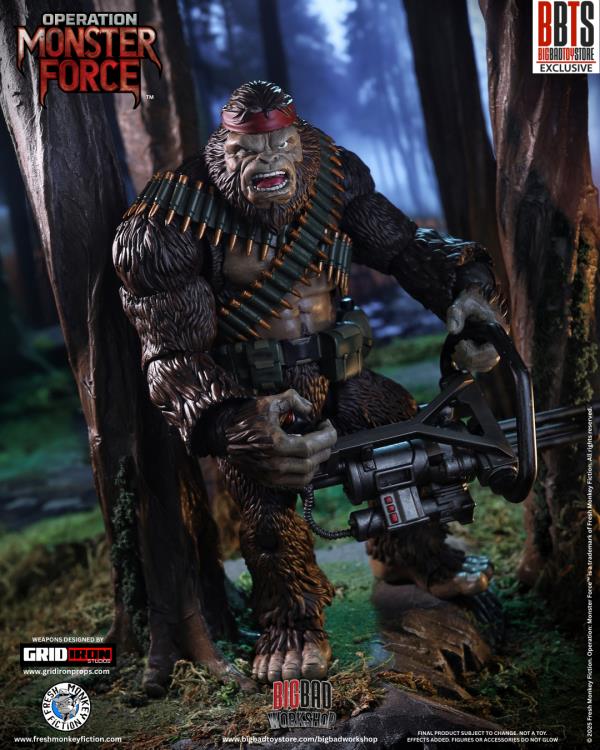 Operation: Monster Force Season 03 (Part 2) Chatsworth 1/12 Scale BBTS Exclusive Action Figure Gallery Image 10