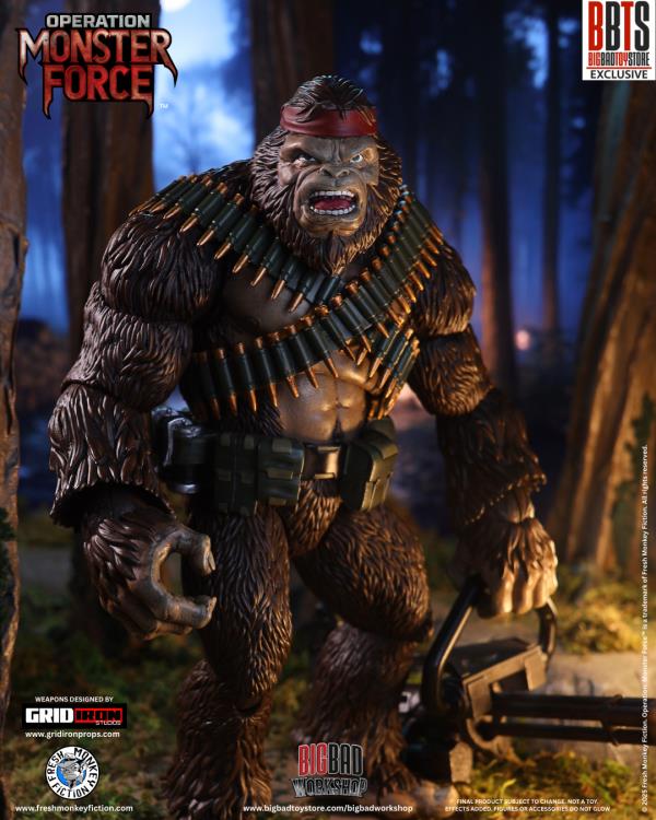 Operation: Monster Force Season 03 (Part 2) Chatsworth 1/12 Scale BBTS Exclusive Action Figure Gallery Image 12
