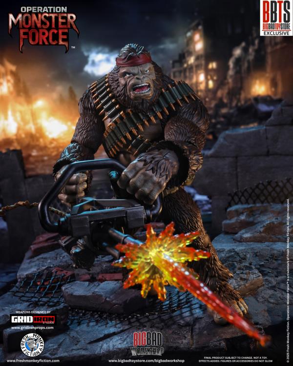 Operation: Monster Force Season 03 (Part 2) Chatsworth 1/12 Scale BBTS Exclusive Action Figure Gallery Image 3