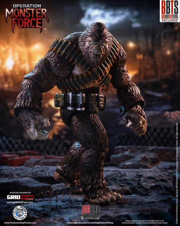 Operation: Monster Force Season 03 (Part 2) Chatsworth 1/12 Scale BBTS Exclusive Action Figure Gallery Image 4
