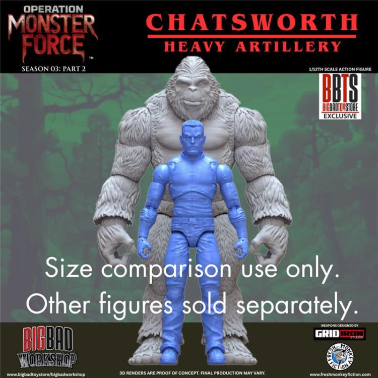 Operation: Monster Force Season 03 (Part 2) Chatsworth 1/12 Scale