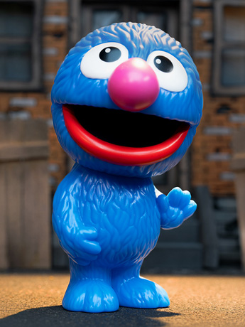 Sesame Street FUN! FUN! Grover Figure