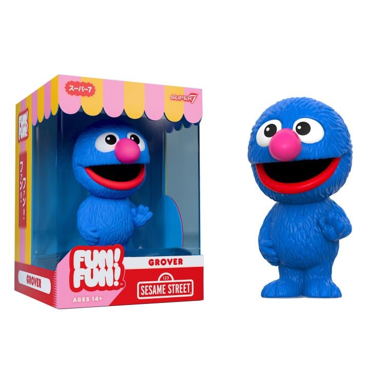 Sesame Street FUN! FUN! Grover Figure