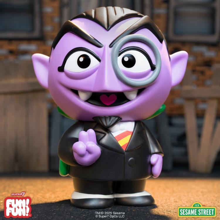 Sesame Street FUN! FUN! Count von Count Figure